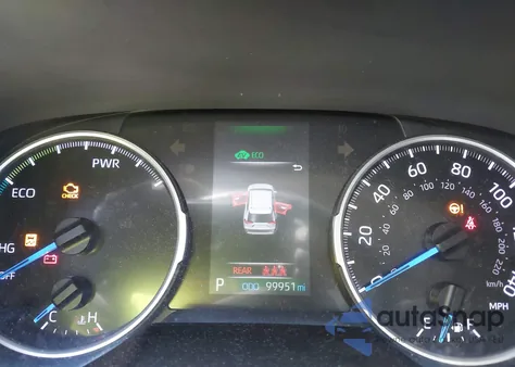 2019 Toyota Rav4 Hybrid Le z USA, uszkodzony, nr VIN 2T3LWRFV1KW018878